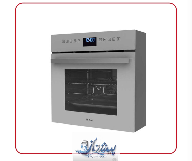 فر توکار برقی مدل DF-683برند داتیس حجم۷۸لیتر فن کانوکشن Easy to clen شیشه شات سکوریت ۱۰ برنامه پخت پوشش Self clean تایمر دیجیتال لمسی