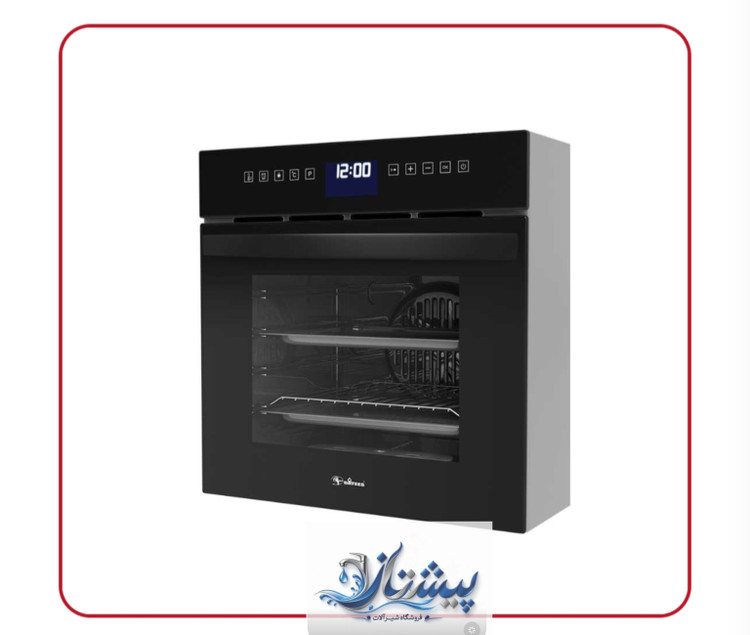 فر توکار برقی مدل DF-683برند داتیس حجم۷۸لیتر فن کانوکشن Easy to clen شیشه شات سکوریت ۱۰ برنامه پخت پوشش Self clean تایمر دیجیتال لمسی
