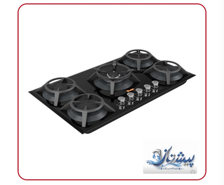 اجاق گاز مدلDG-534برند داتیس ضخامت ۸میل ترموکوپل Top Time بویین شیرOrkli اسپانیا دارای نشانگر LED لوگو فندک Sabafایتالیا سطح انرژی A